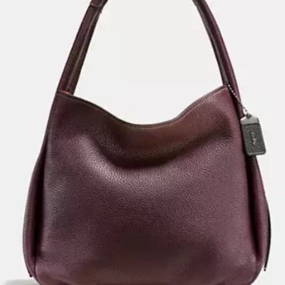 !NWT! Coach 1941 Bandit Hobo in Oxblood/Red with Gunmetal Hardware - Picture 12 of 13